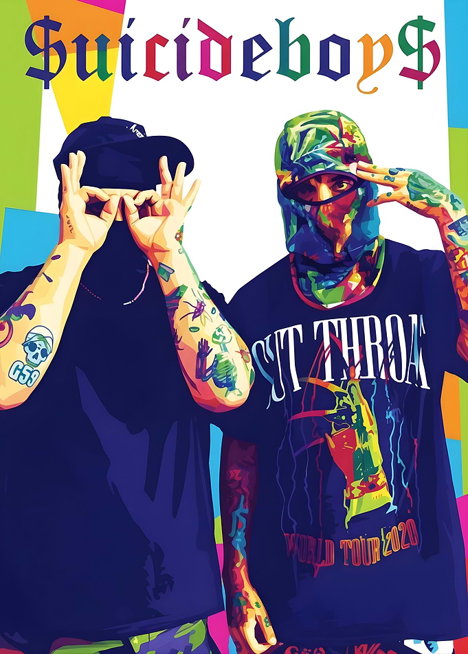 Suicideboys Pop Art Portrait