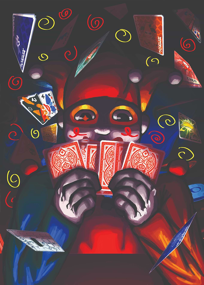 Balatro with Cards Digital Art