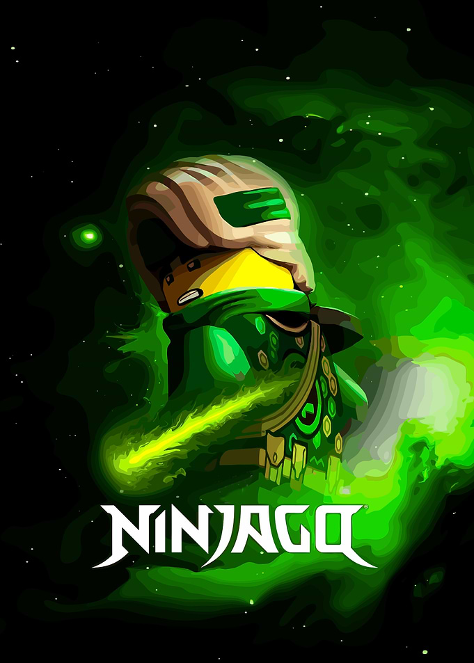 Ninjago Lloyd with Green Energy