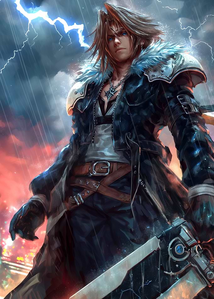 Final Fantasy Tidus Digital Art