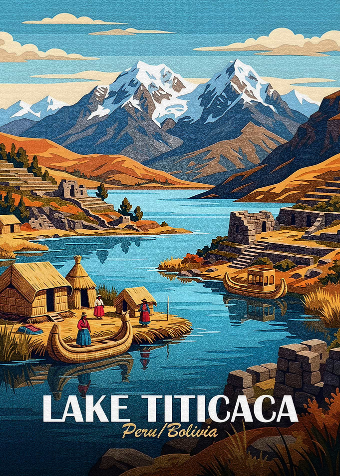 Lake Titicaca Peru Bolivia