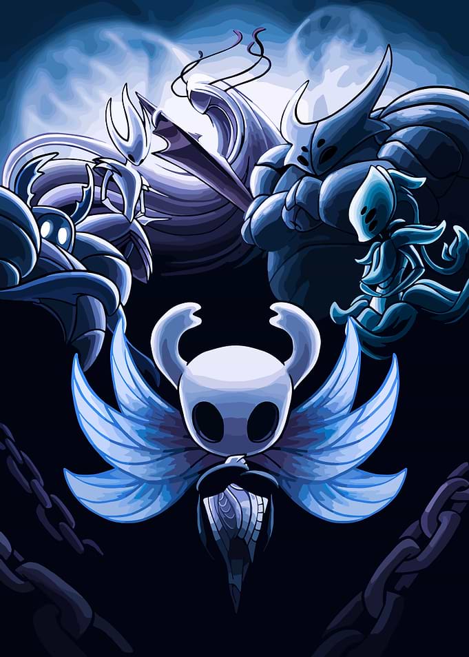 Hollow Knight Characters Art