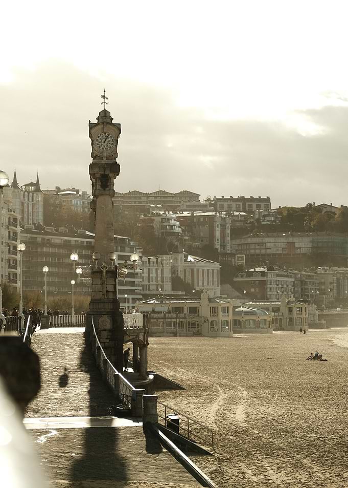 San Sebastian Beach Clock Tower