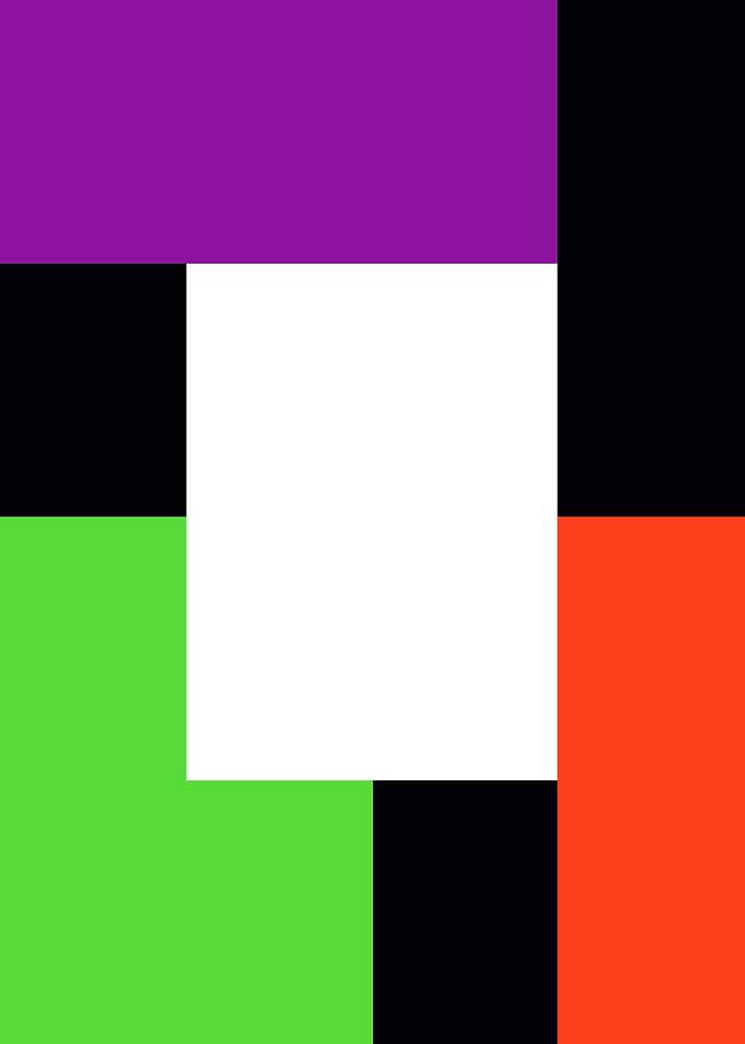 Colorful Geometric Abstract
