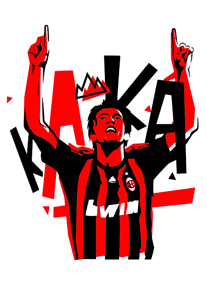 Kaká Celebration Art