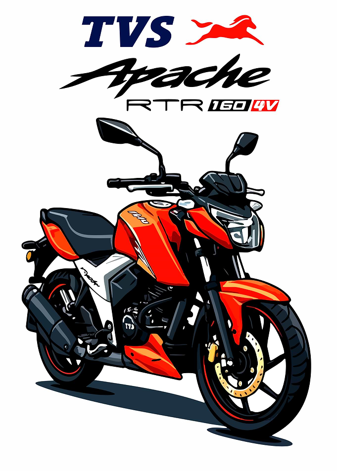 TVS Apache RTR 160 4V Motorcycle