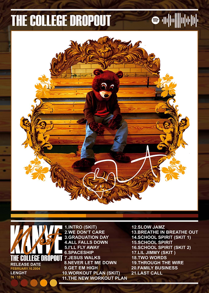Kanye West - The College Dropout Album