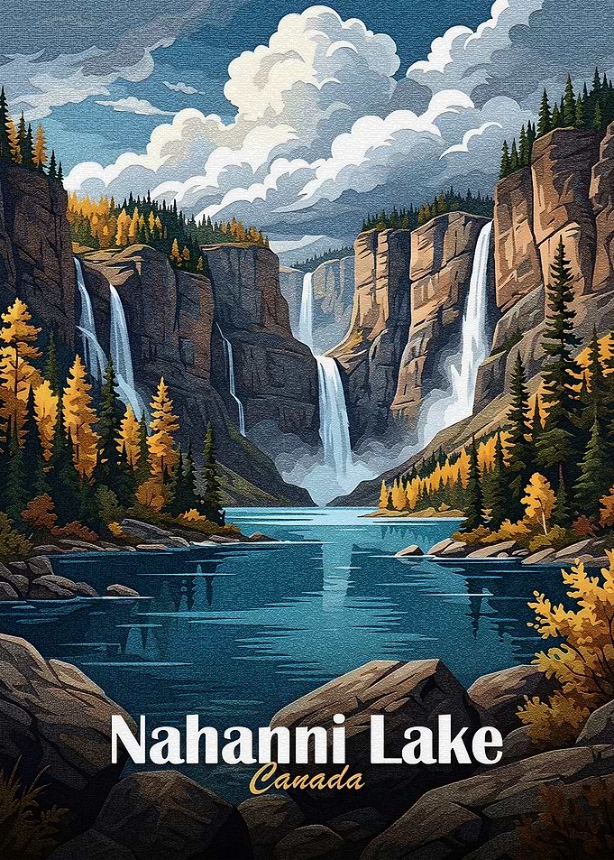 Nahanni Lake Canada Landscape