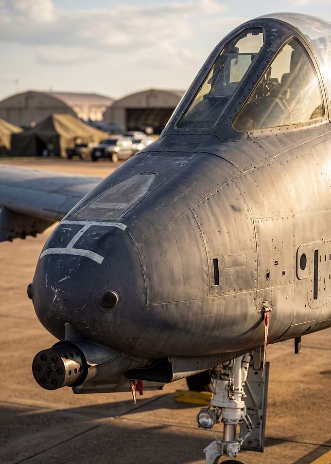 A-10 Thunderbolt II Nose Close-Up