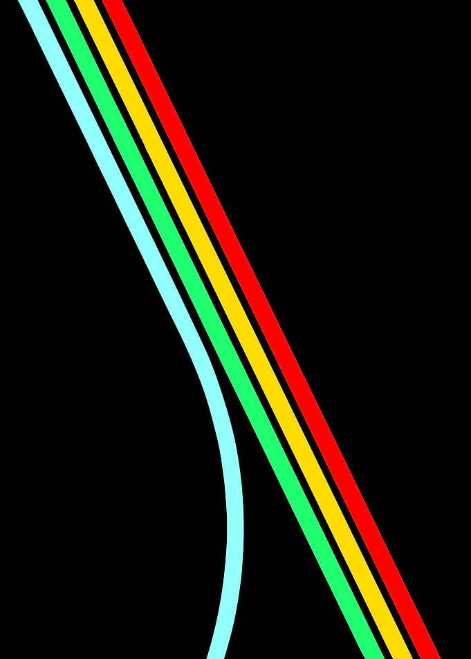 Arc Raiders Game Colorful Lines