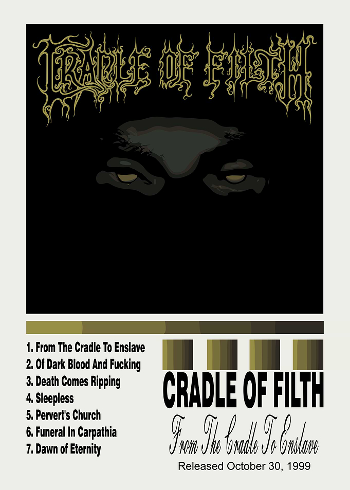 Cradle of Filth Album Cover Art