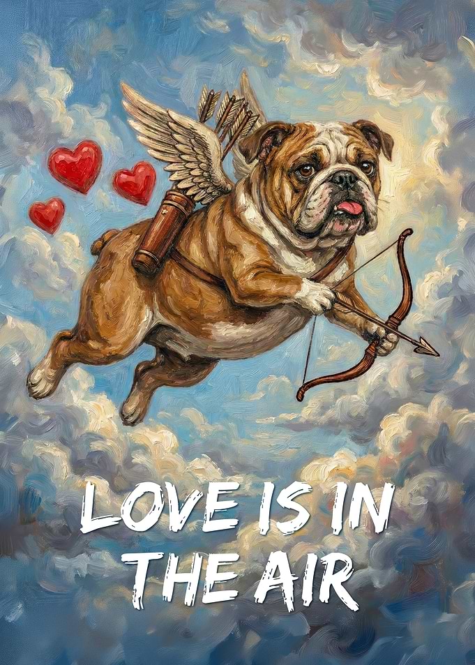 Cupid Bulldog: Love is in the Air