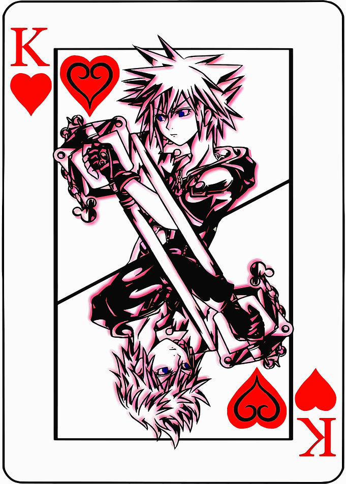 Kingdom Hearts Sora King of Hearts