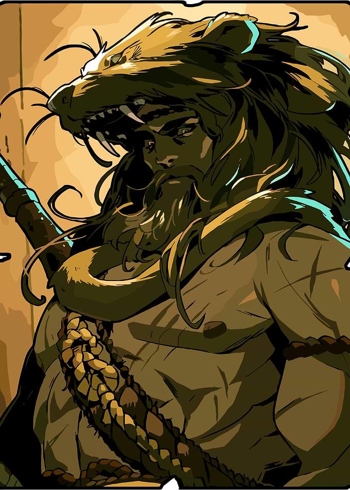 Hades Game Character Portrait