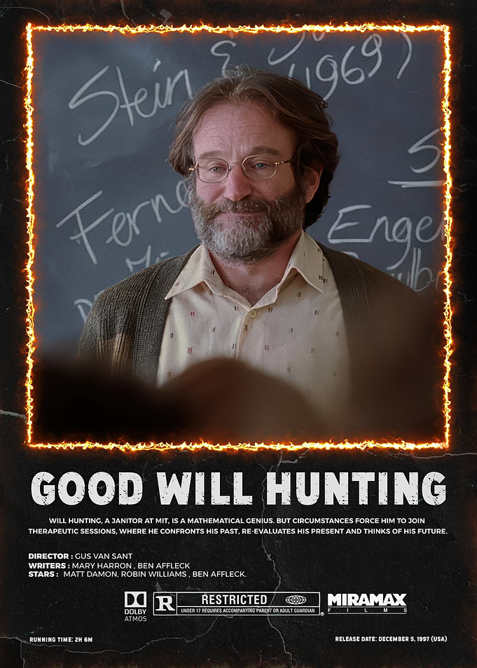 Good Will Hunting movie poster