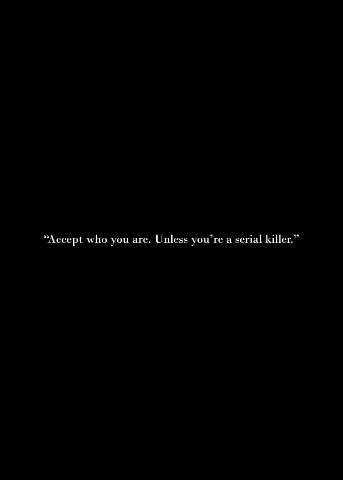 Accept Who You Are Text Art