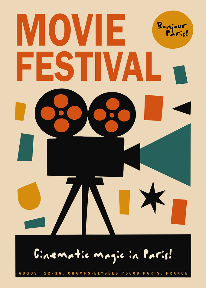Movie Festival in Paris Poster