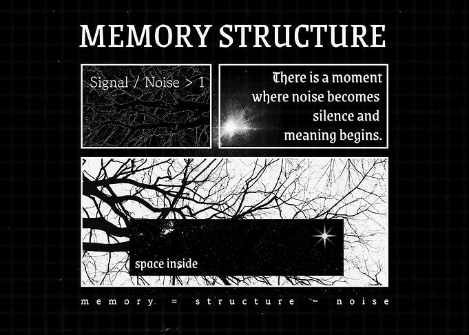 Memory Structure: Noise and Meaning