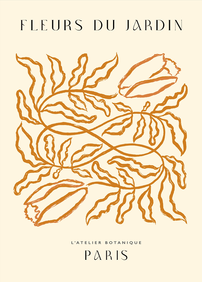 Fleurs du Jardin Botanical Art