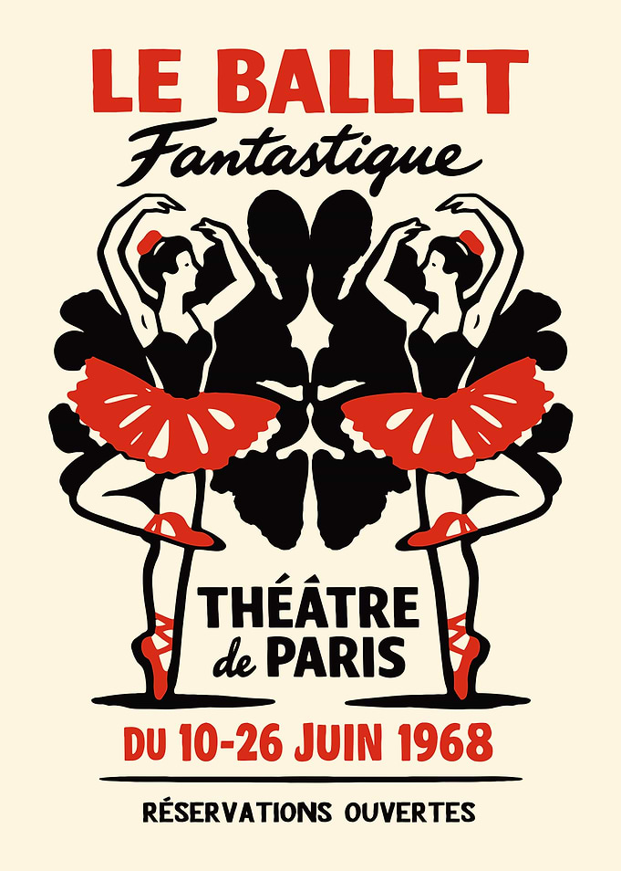 Le Ballet Fantastique Theatre de Paris Poster
