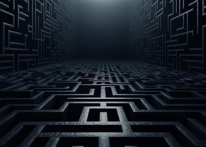 Dark Maze Perspective