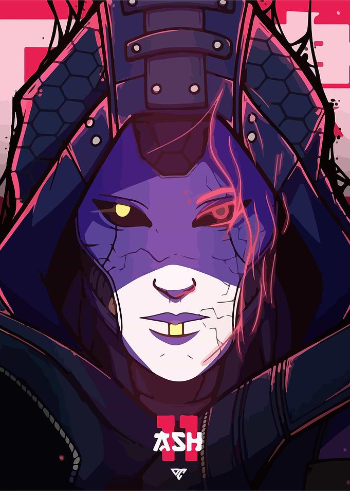Apex Legends Ash Character Portrait