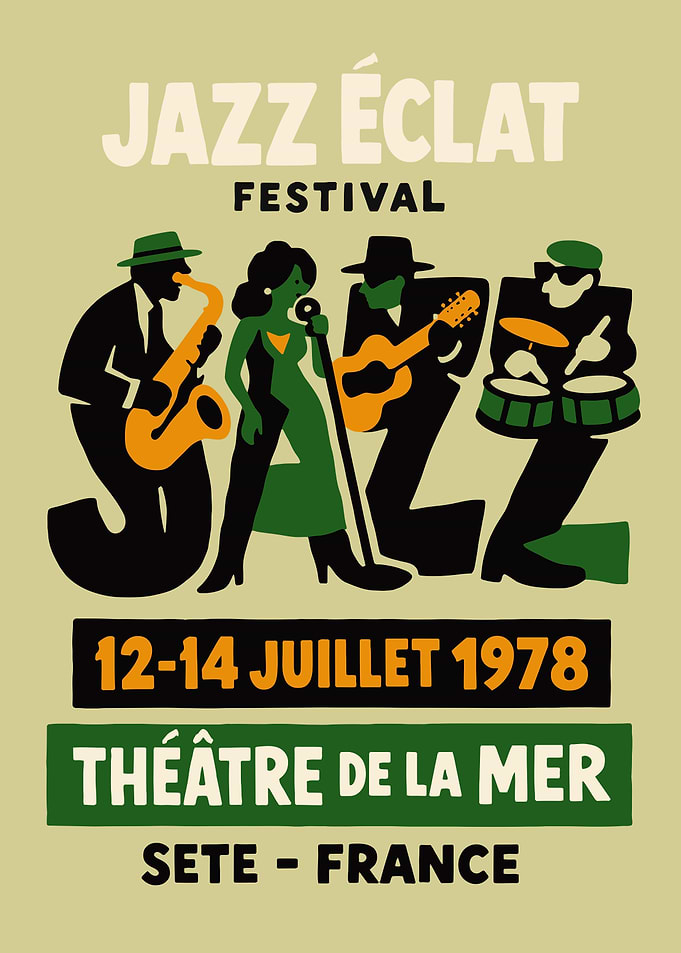 Jazz Éclat Festival 1978 Poster