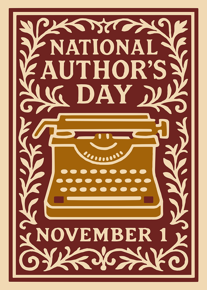 National Author's Day November 1st