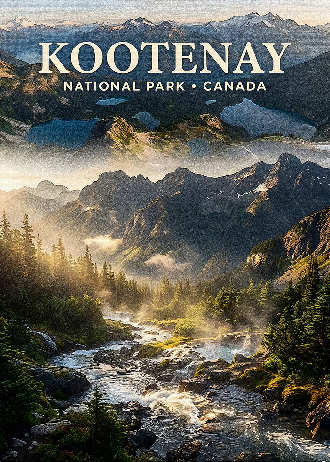 Kootenay National Park Canada Landscape