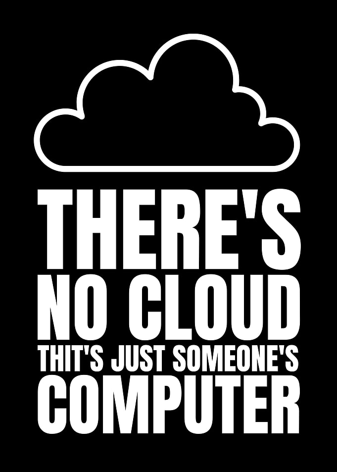 There's No Cloud, Computer Humor