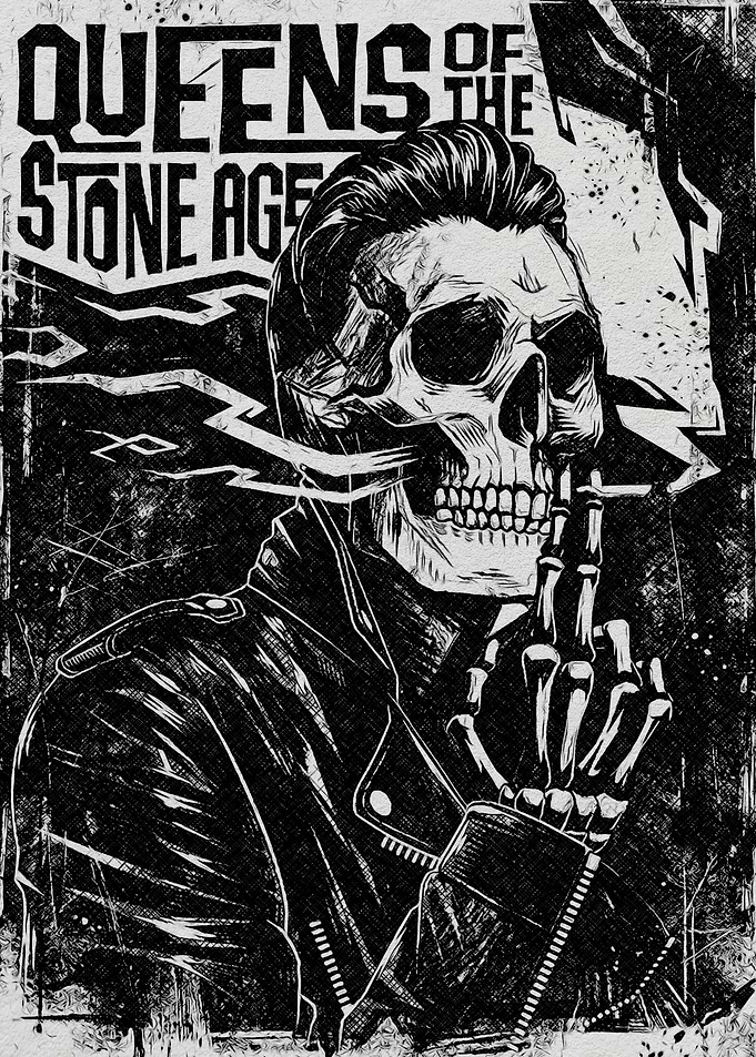 Queens of the Stone Age Skull