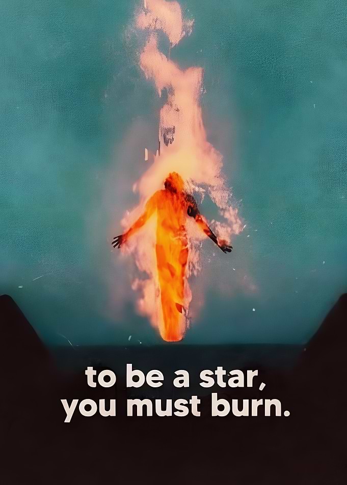 Burning Figure