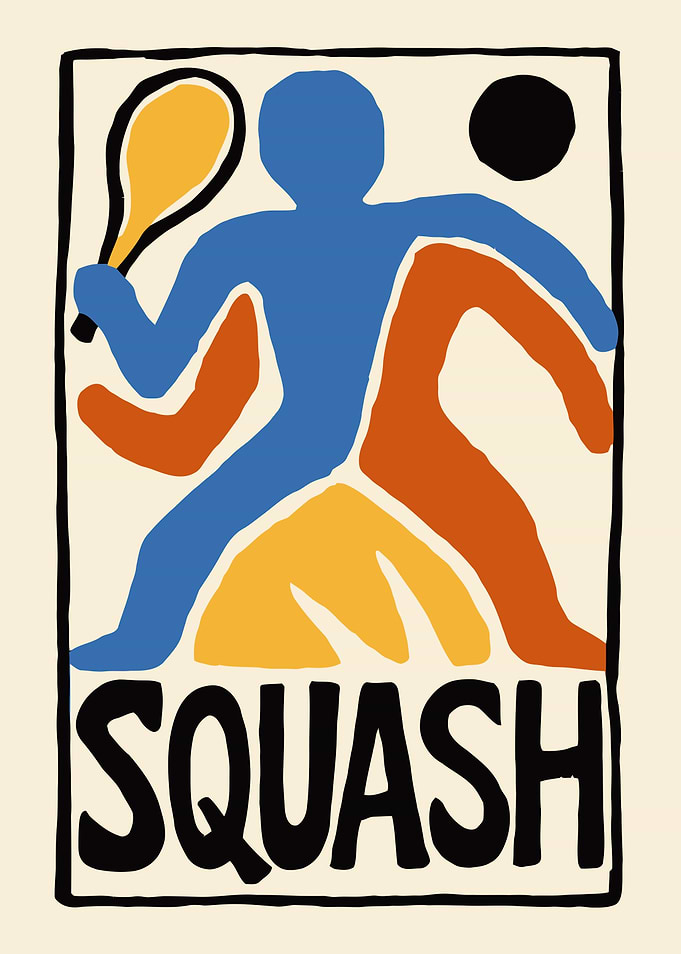 Squash Abstract Art
