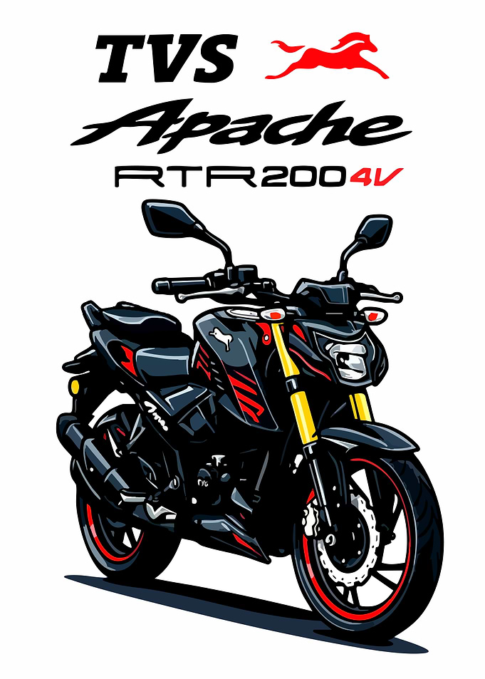 TVS Apache RTR 200 4V Motorcycle