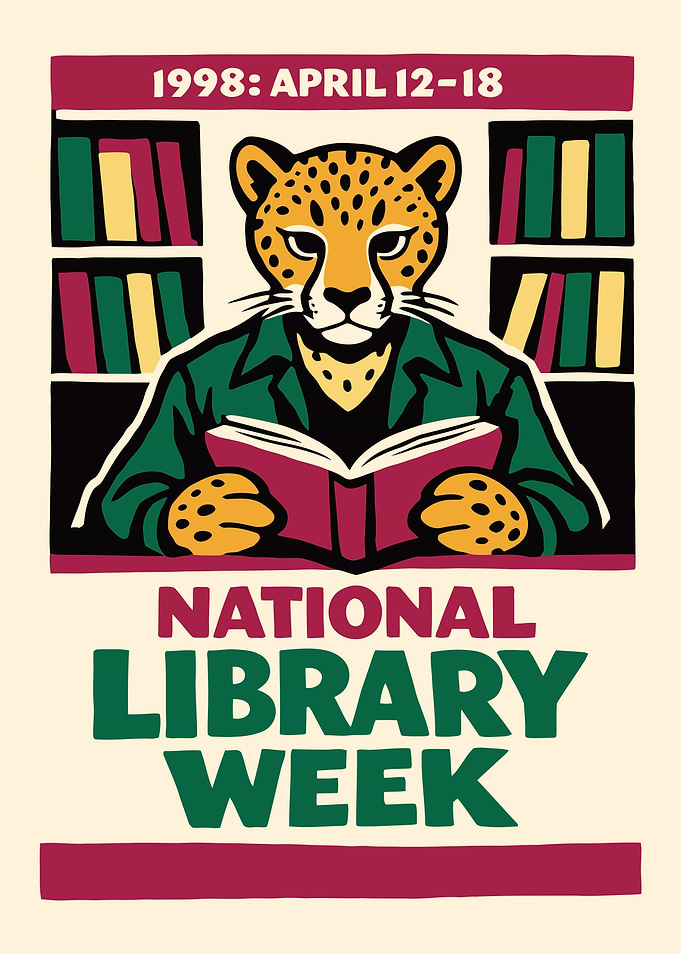 National Library Week 1998 Poster