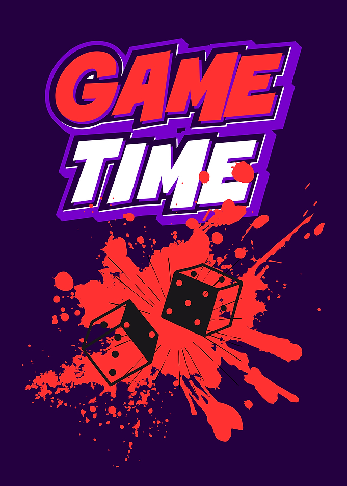 Game Time Dice Graphic