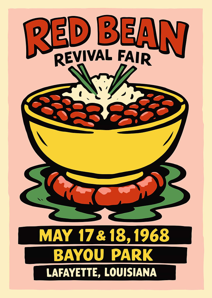 Red Bean Revival Fair Poster