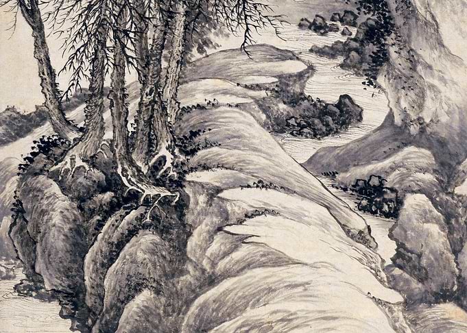 Chinese Nature Landscape Painting Wang Hui