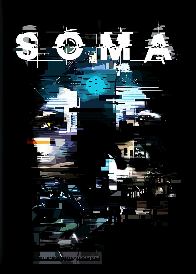 SOMA Game Abstract Art