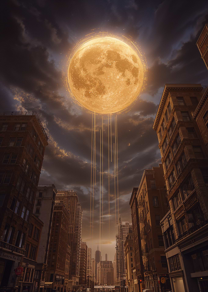 The Moon That Watched the City