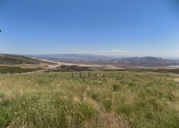 Scenic Landscape on the High Plains