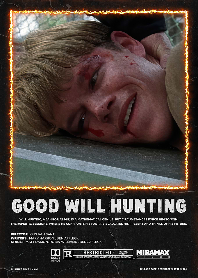 Good Will Hunting Movie Poster