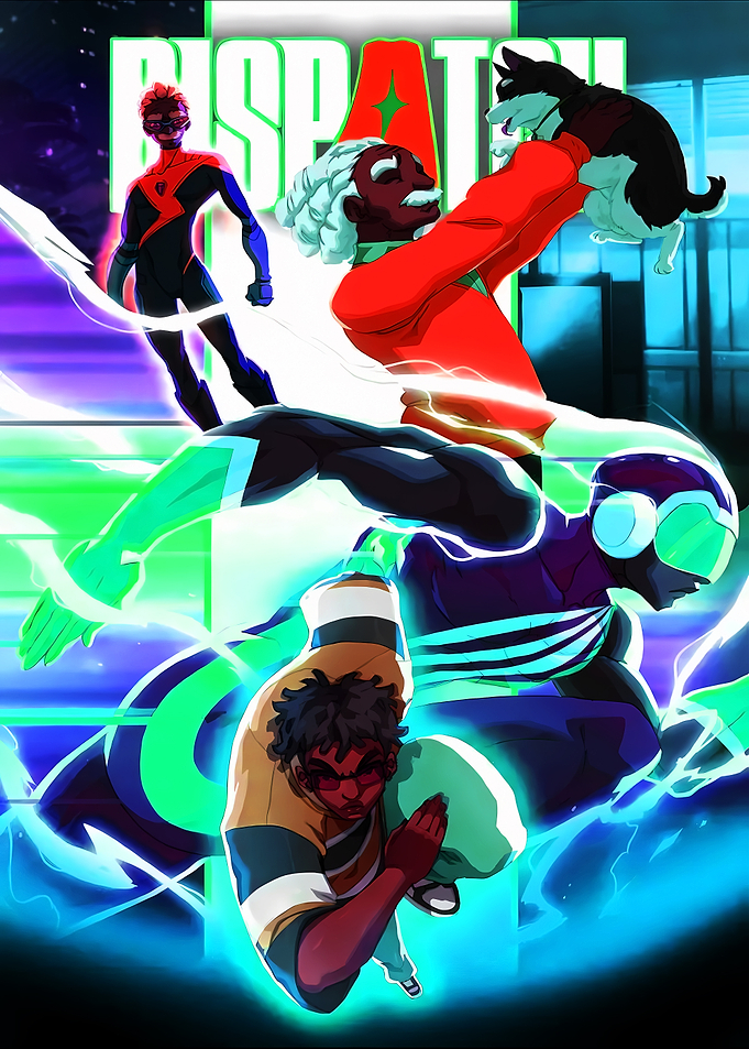 Dispatch Comic Book Cover Art