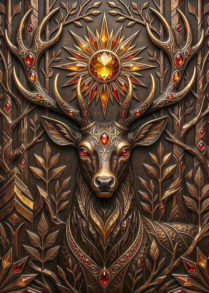 Jeweled Stag