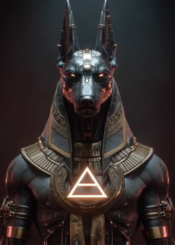 Cyberpunk Anubis