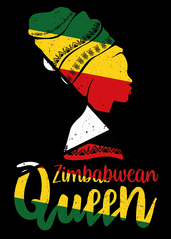 Zimbabwean Queen Zimbabwe Flag Afro Roots