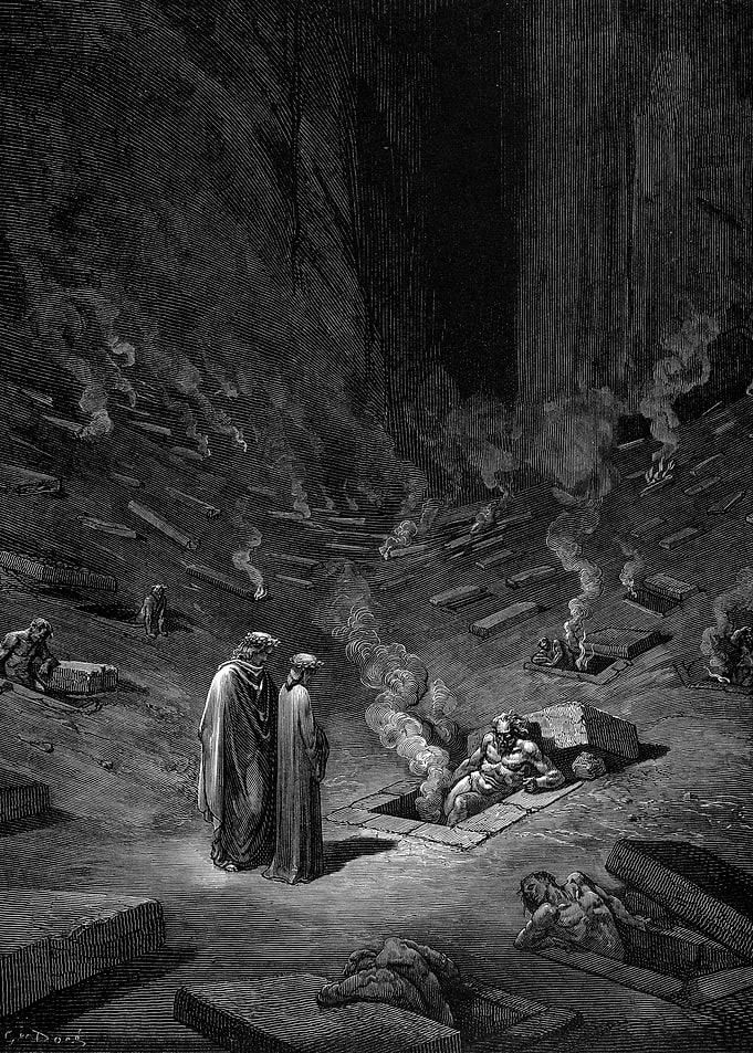 Inferno: Dante and Virgil in Hell