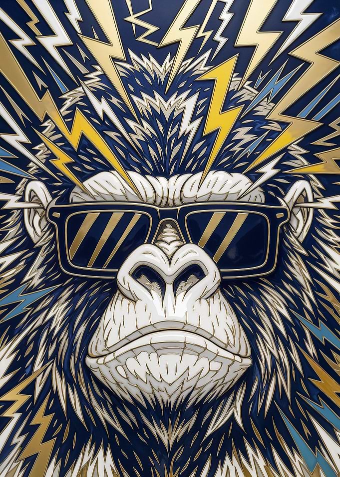 Electric Lightning Gorilla