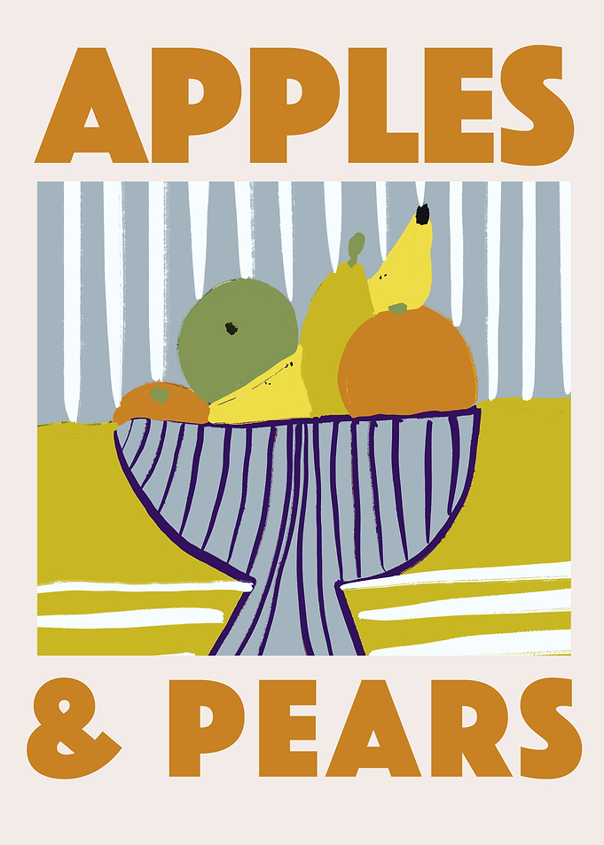 Apples and Pears Still Life
