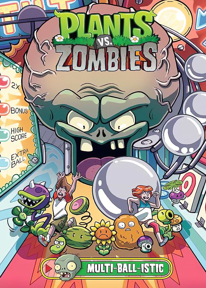 Plants vs. Zombies Pinball Comic Art
